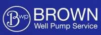 Brown Well Pump Service