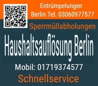 Wohnungsauflösung Berlin Sperrmüll