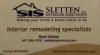 Sletten Interior, Solutions LLC