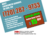 Locksmiths Erie CO