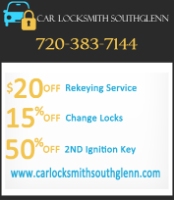 car locksmith Southglenn