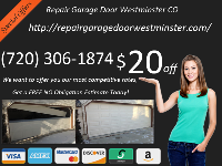 Repair Garage Door Westminster