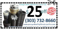 Garage Door Highlands Ranch CO