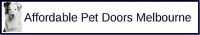 Affordable Pet Doors Melbourne