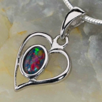 opal pendant