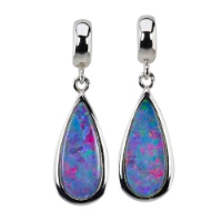 australian opal earrings