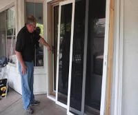 Double Sliding Glass Door & Track | Security Screen Doors