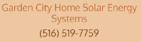 Garden City Home Solar Energy Systems