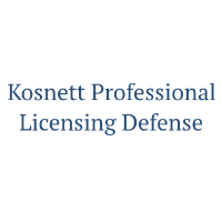 Kosnett Professional Licensing Defense