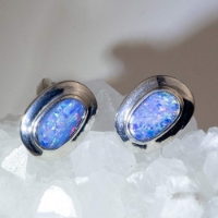 opal cufflinks