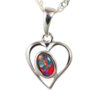 australian opal necklace