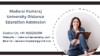 Madurai Kamaraj University Distance Education Admission