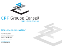 CPF Groupe Conseils