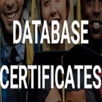 DATABASE CERTIFICATES