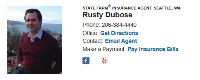 Rusty Dubose Seattle State Farm Agent