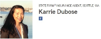 Karrie Dubose Seattle State Farm Agency