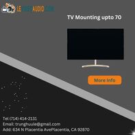 TV Mounting upto 70