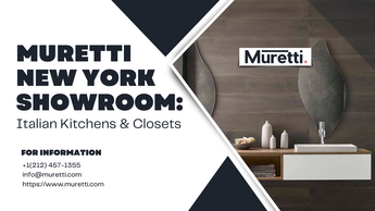 Muretti New York Showroom: Italian Kitchens & Closets