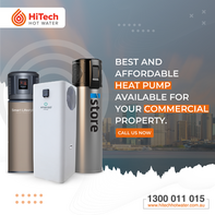 HiTech Hot Water: Advanced Heat Pumps for the Modern Business