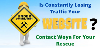 Website Is Constantly Losing Traffic? Contact Woya For Your Rescue