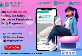 Buy Generic RU486 Online, the Safest Method to Terminate an Early Pregnancy.