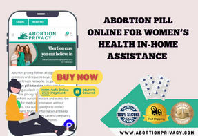 Abortion Pill Online for Women’s Health In-Home Assistance