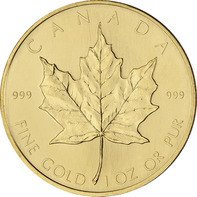 Buy 1 oz Canadian Gold Maple Leaf Coins | Austin Lloyd Inc