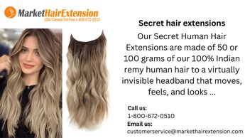 Secret hair extensions