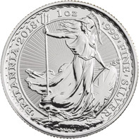 2018 1 Oz Great Britain Silver Britannia | Austin Lloyd Inc