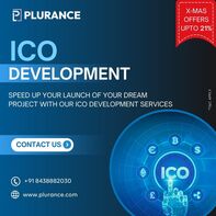 Plurance's christmas sale - Up to 21% off on ICO development