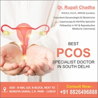 Best pcos specialist doctor in south Delhi - Dr. Rupali Chadha