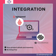 Squarespace integration with Lightspeed Retail POS - sync products and orders between both platforms