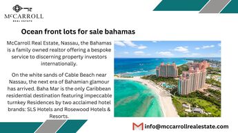 Ocean front lots for sale bahamas