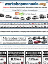 Mercedes workshop manual