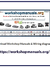 Workshop Manuals