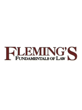 Fleming's Fundamentals of Law