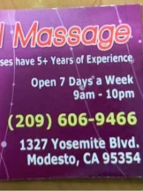 Oriental Massage | Asian Spa Modesto Open