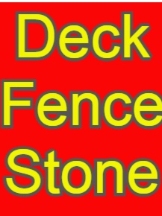 Deck Fence Stone