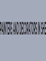 PAINTERS AND DECORATORS SHEFFIELD