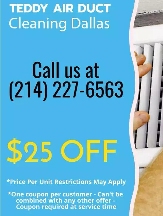 Teddy Air Duct Cleaning Dallas -Professional Cleaners