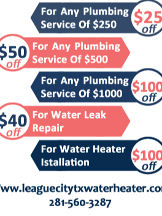 Water Heater League City TX