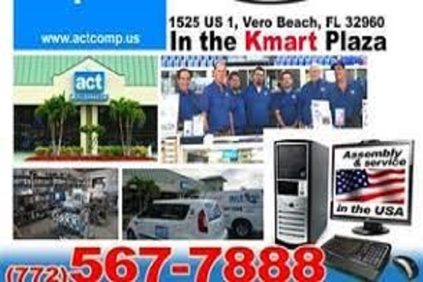 ACT Computers | (772) 567-7888 | Computer Repair in Vero Beach, Sebastia