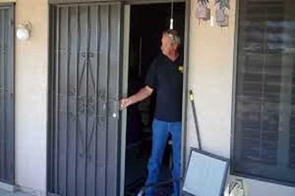 Double Sliding Glass Door & Track | Security Screen Doors