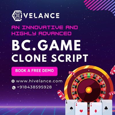 What are the key features and functionalities of BC.Game that a clone script should replicate?