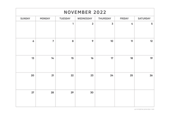 2023 Calendar - Printable & Easily Customizable | It's the Year of Your Life