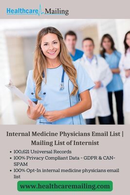 Can you legally buy the Internal Medicine Physicians Email List?