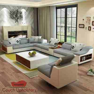 Buy Luxury U Shape Sofa in Dubai _ couch Upholstery