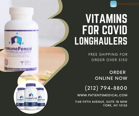 What are some vitamins that can be used for therapy for covid long haulers?