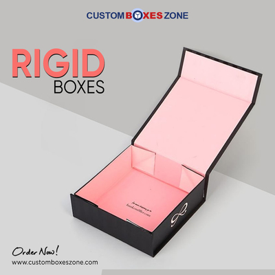 Order to Get Custom Rigid boxes with Free Shipping