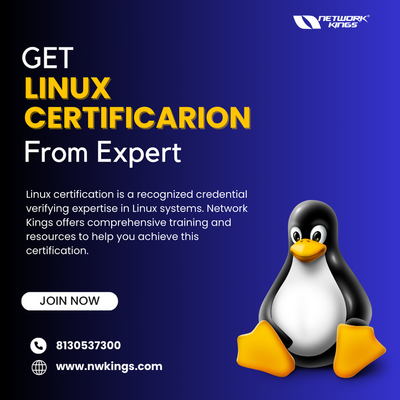 Get Linux Certification From Experts at Network Kings